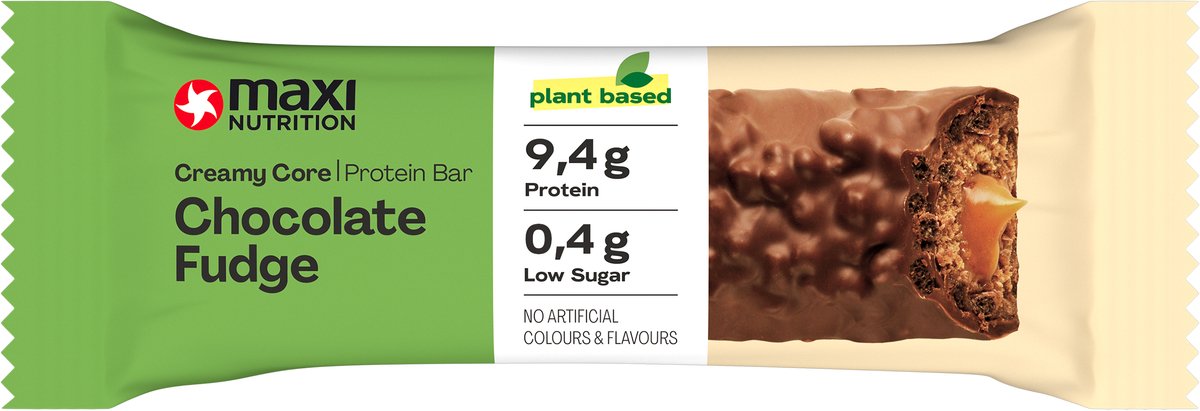 Maxi Nutrition Creamy Core Bar (Vegan) Chocolate Fudge (45 gr)
