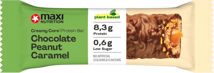Maxi Nutrition Creamy Core Bar (Vegan) Chocolate Peanut Caramel (45 gr)
