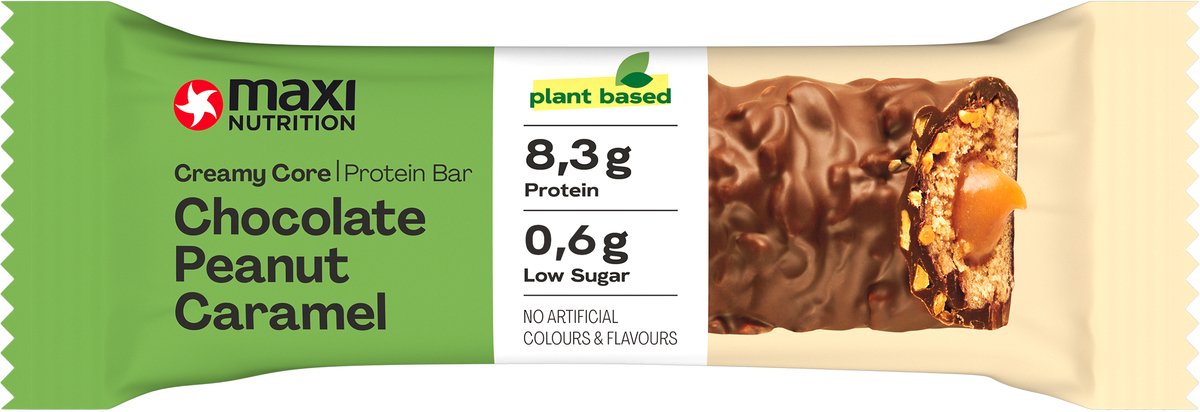 Maxi Nutrition Creamy Core Bar (Vegan) Chocolate Peanut Caramel (45 gr)