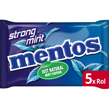 Mentos Strongmint Vegan 5pack bij Jumbo