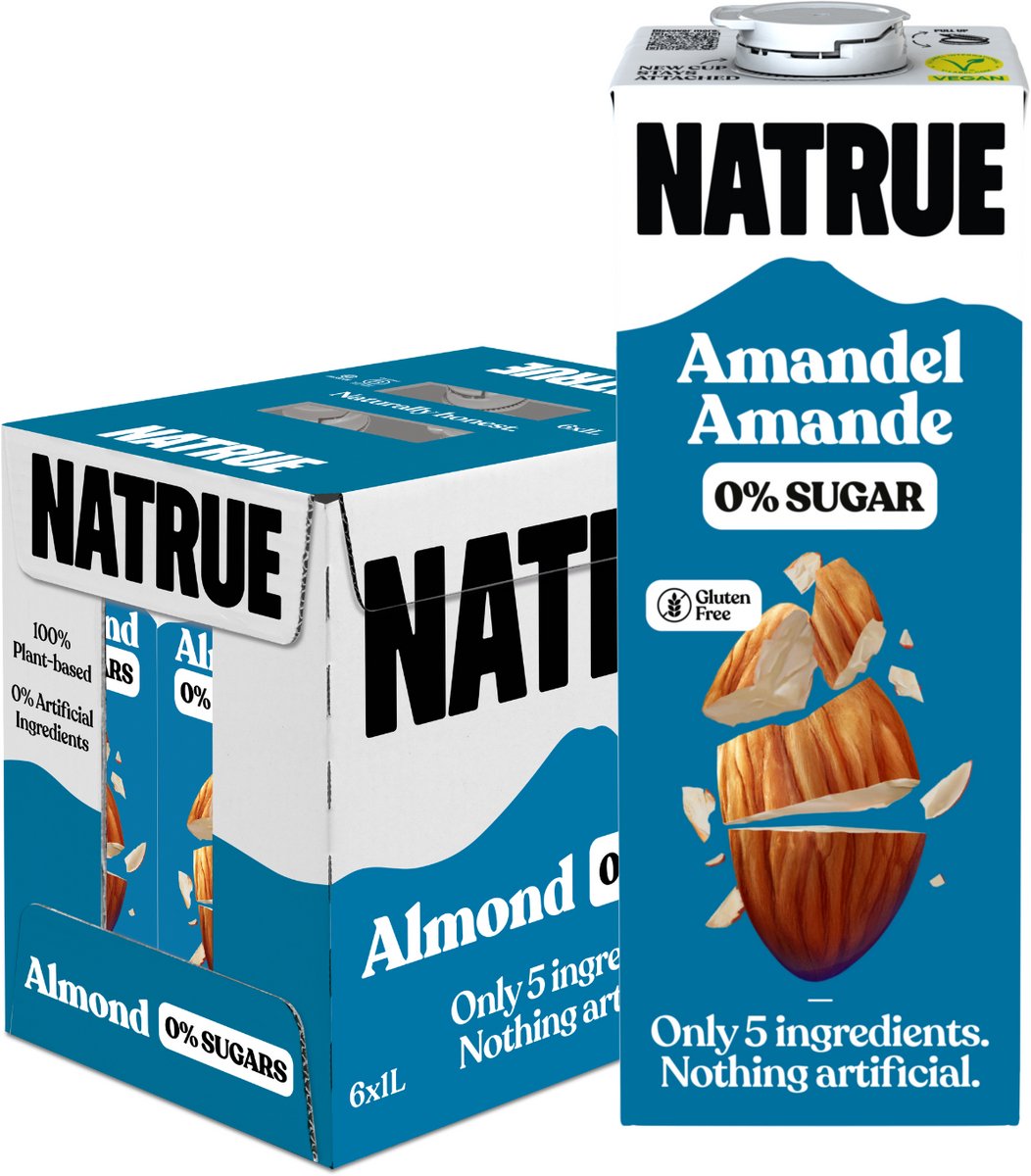 Natrue - Almond 0% (6 x 1L)