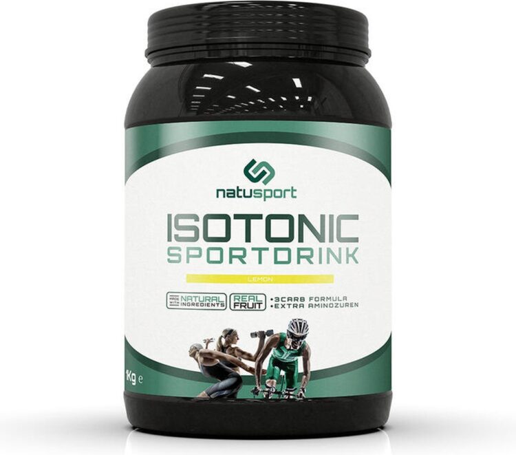 Natusport Isotone Sportdrank Isotonic Sportdrink Lemon 1 kg pot