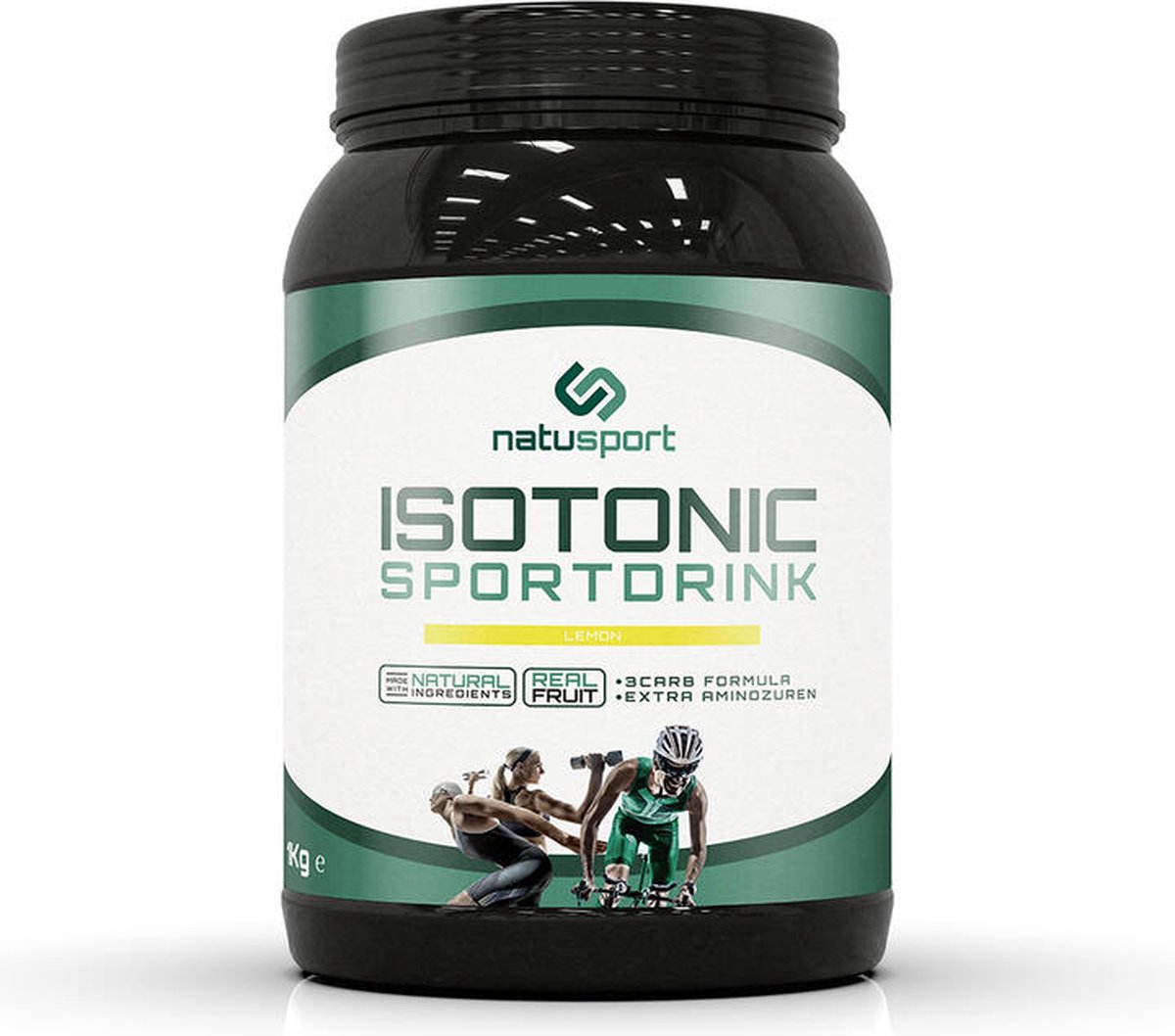Natusport Isotone Sportdrank Isotonic Sportdrink Lemon 1 kg pot