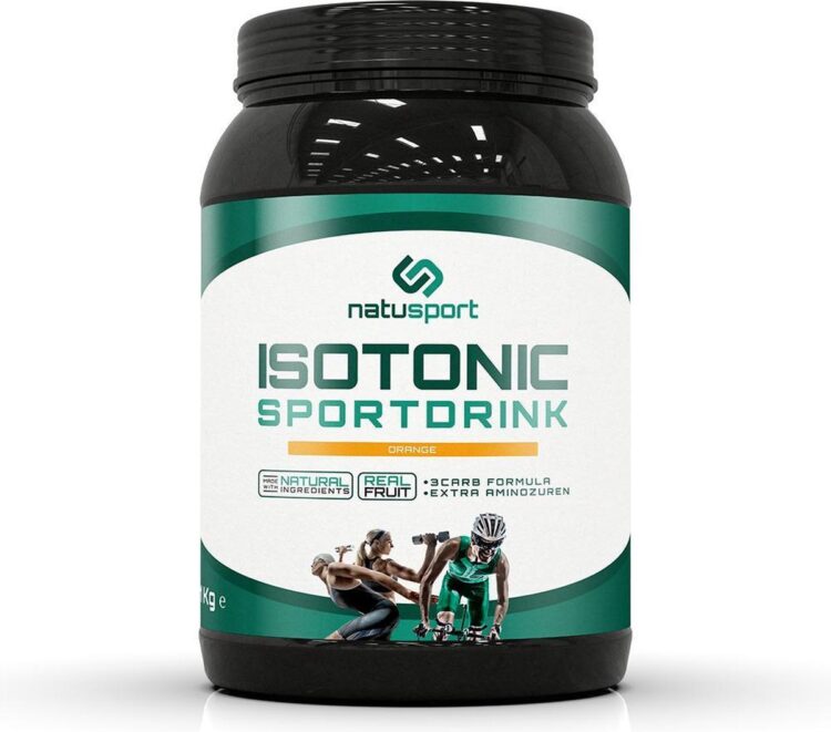 Natusport Isotone Sportdrank Orange - 1 KG Pot