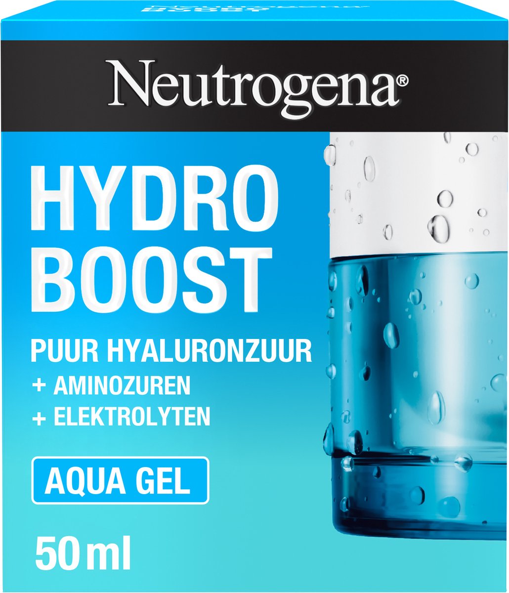 Neutrogena Hydro Boost Aqua Gel - dagcrème - vochtinbrengende gel - normale en gemengde huid - olievrij - 50 ml