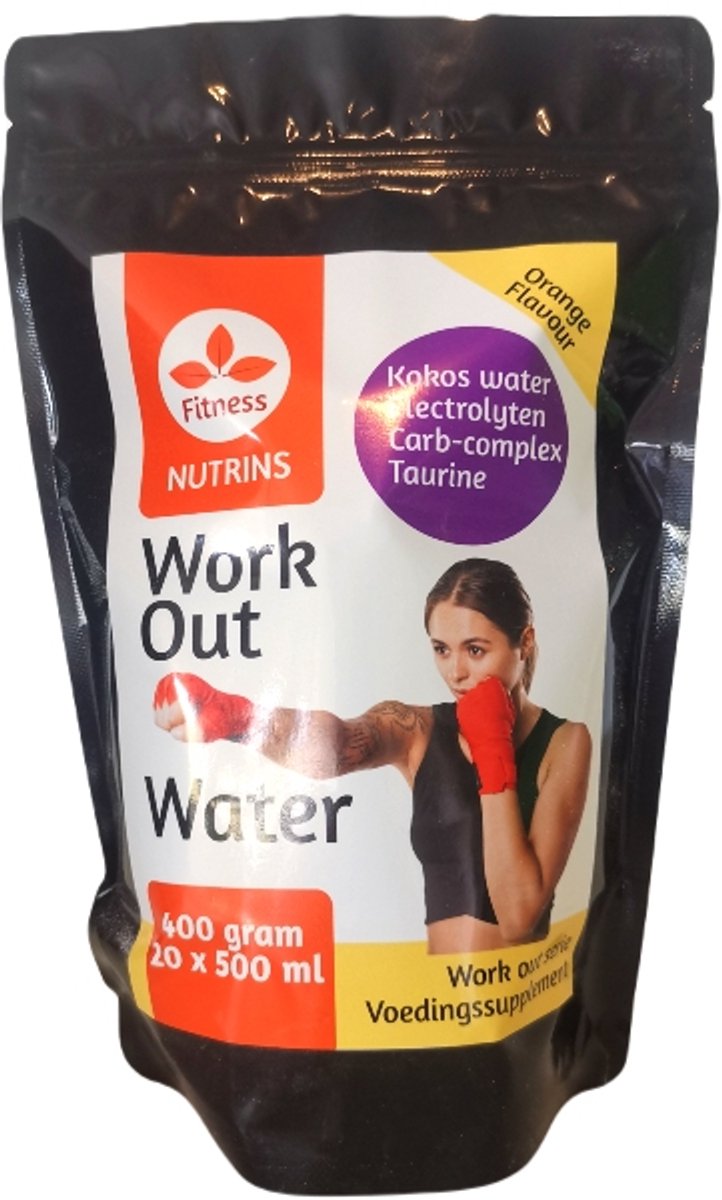 Nutrins workout water VROUWEN 400 gram (20 x 500 ml) poeder voor bereiding van sportdrank