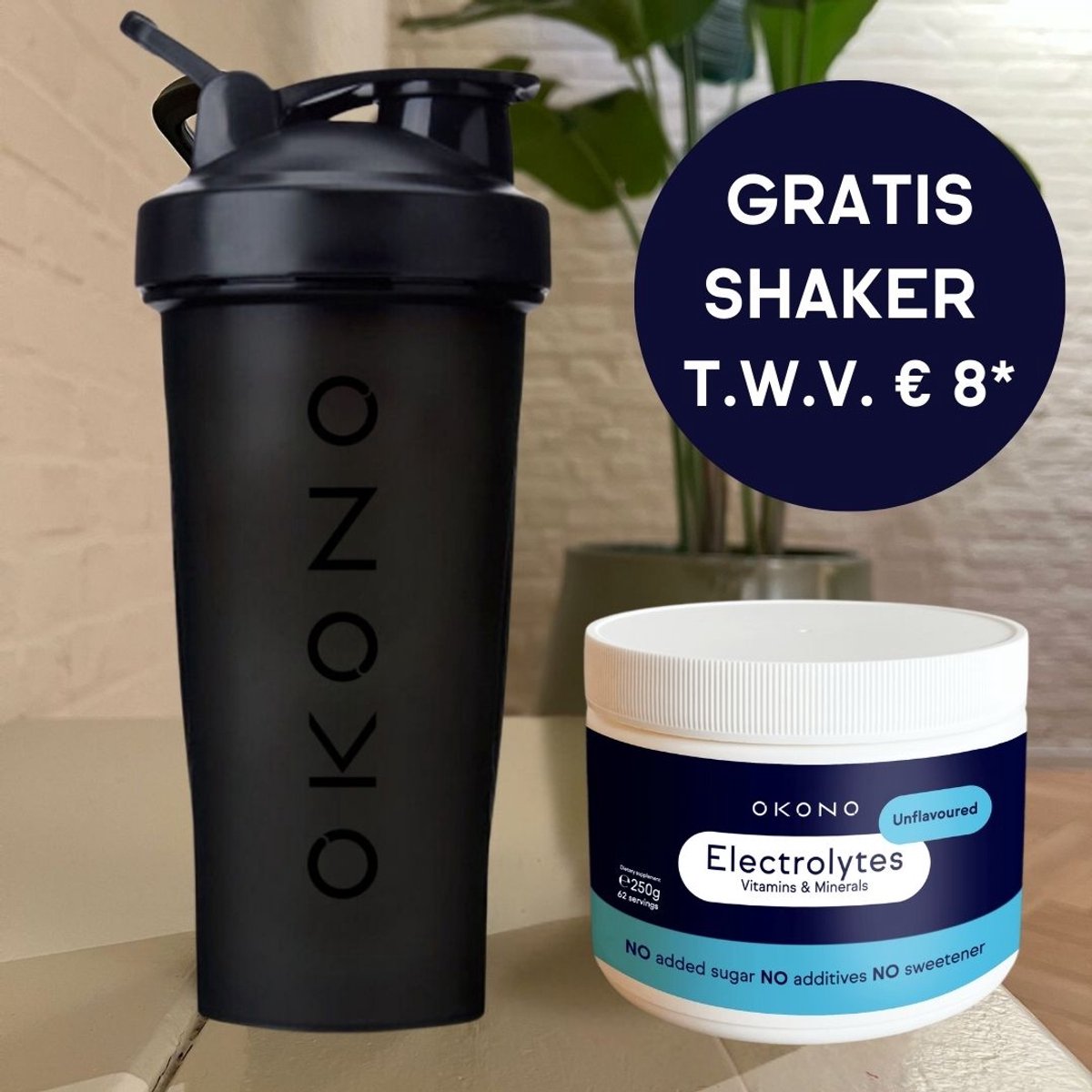 OKONO | Electrolytes | Unflavoured | 1 x 250g