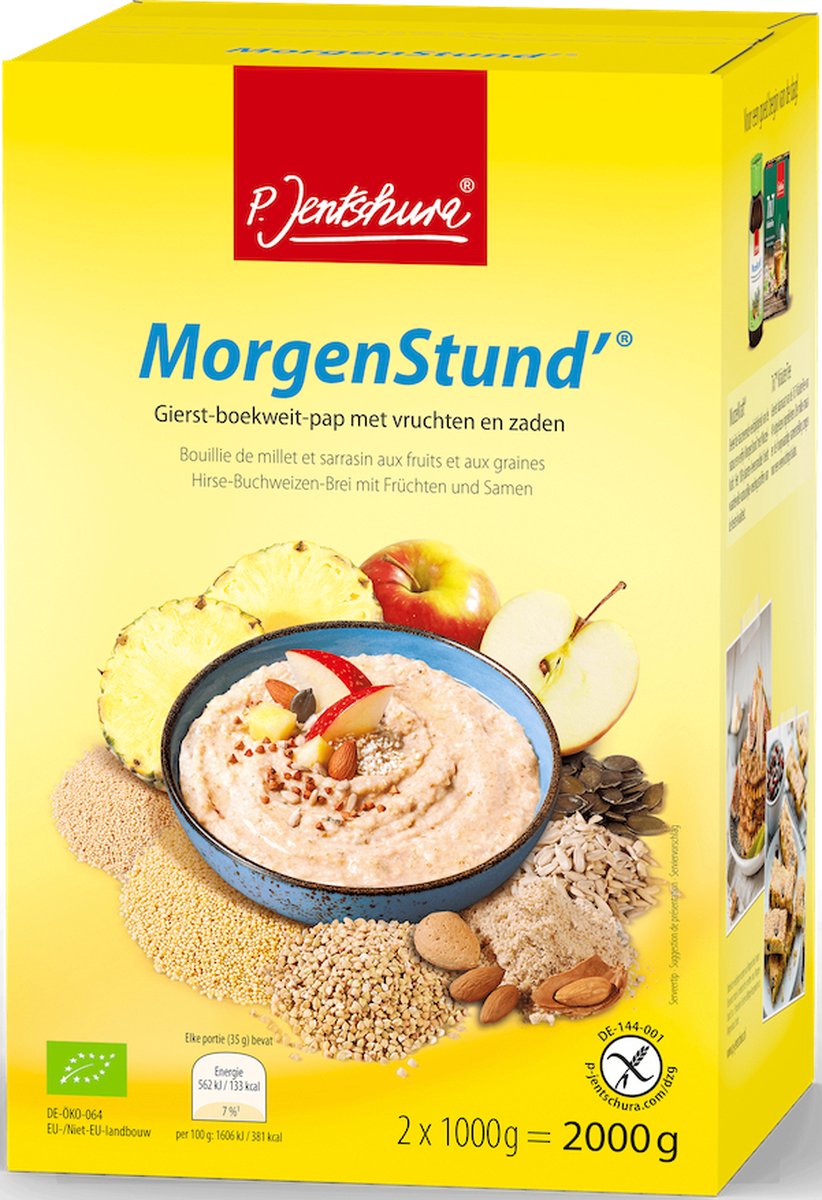 P. Jentschura Morgenstund - Ontbijtgranen - 2000 gram