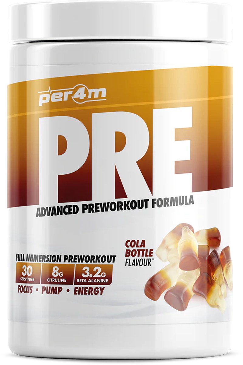 Per4m - Pre Workout Stim - 570g - Cola Bottle - pre-workout