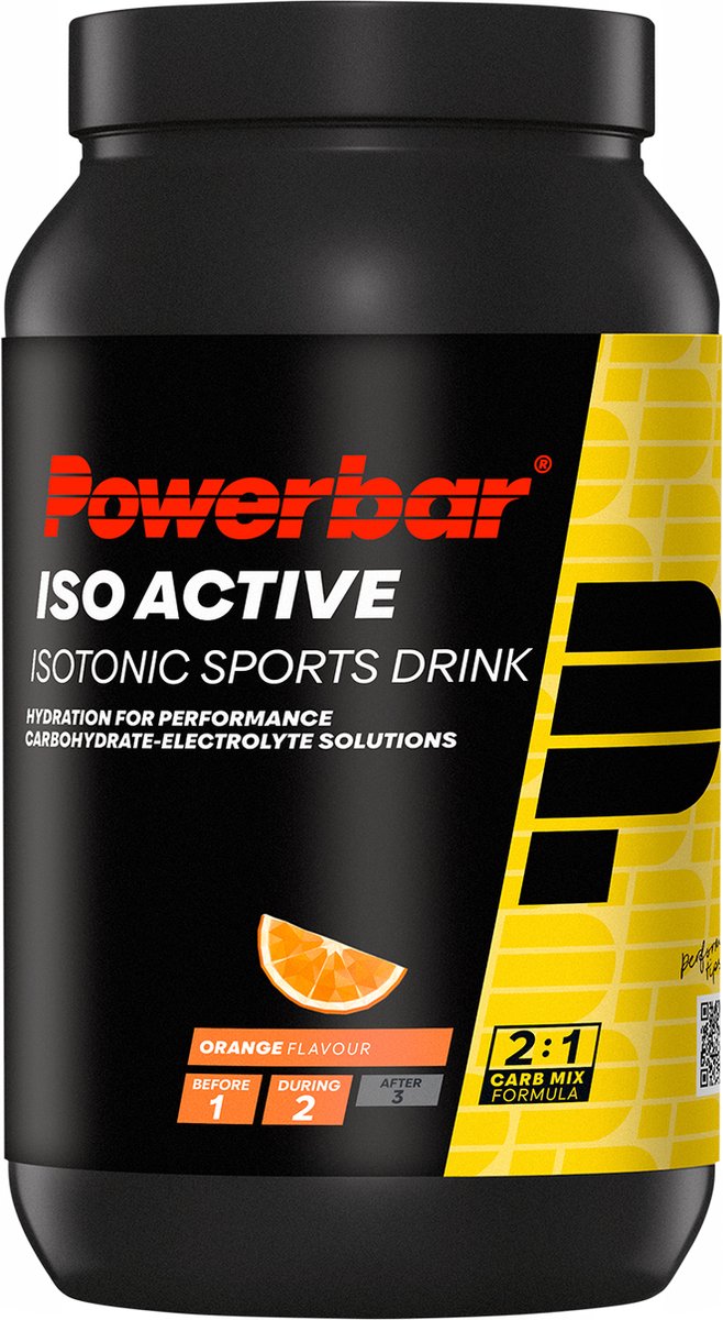 Powerbar sportdrank | IsoActive | Orange | 1320 gram - 20 liter