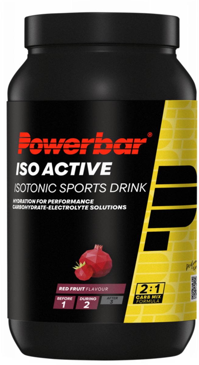Powerbar sportdrank | IsoActive | Red Fruit | 1320 gram - 20 liter