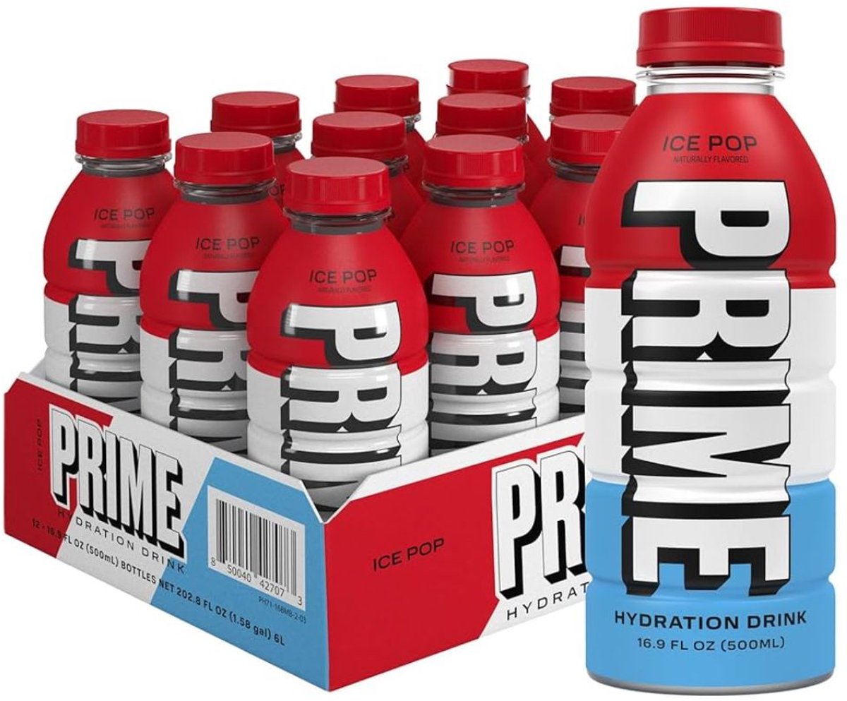 Prime Hydration Ice Pop PET (12x 500ml)