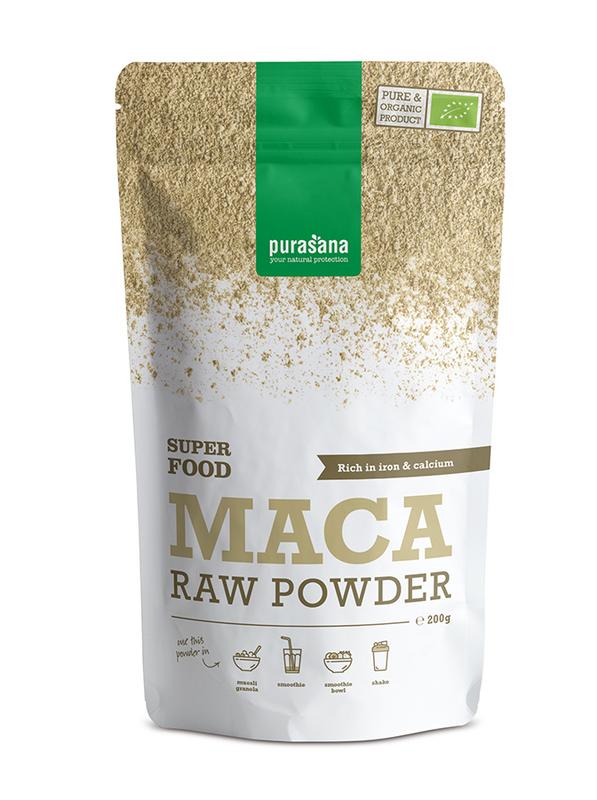 Purasana Maca poeder vegan bio 200 gram