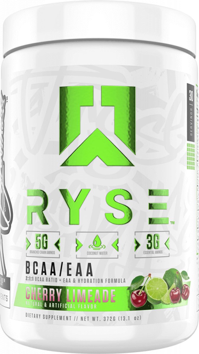 RYSE BCAA + EAA (30 Serv) Cherry Limeade - Aminozuren - EAA