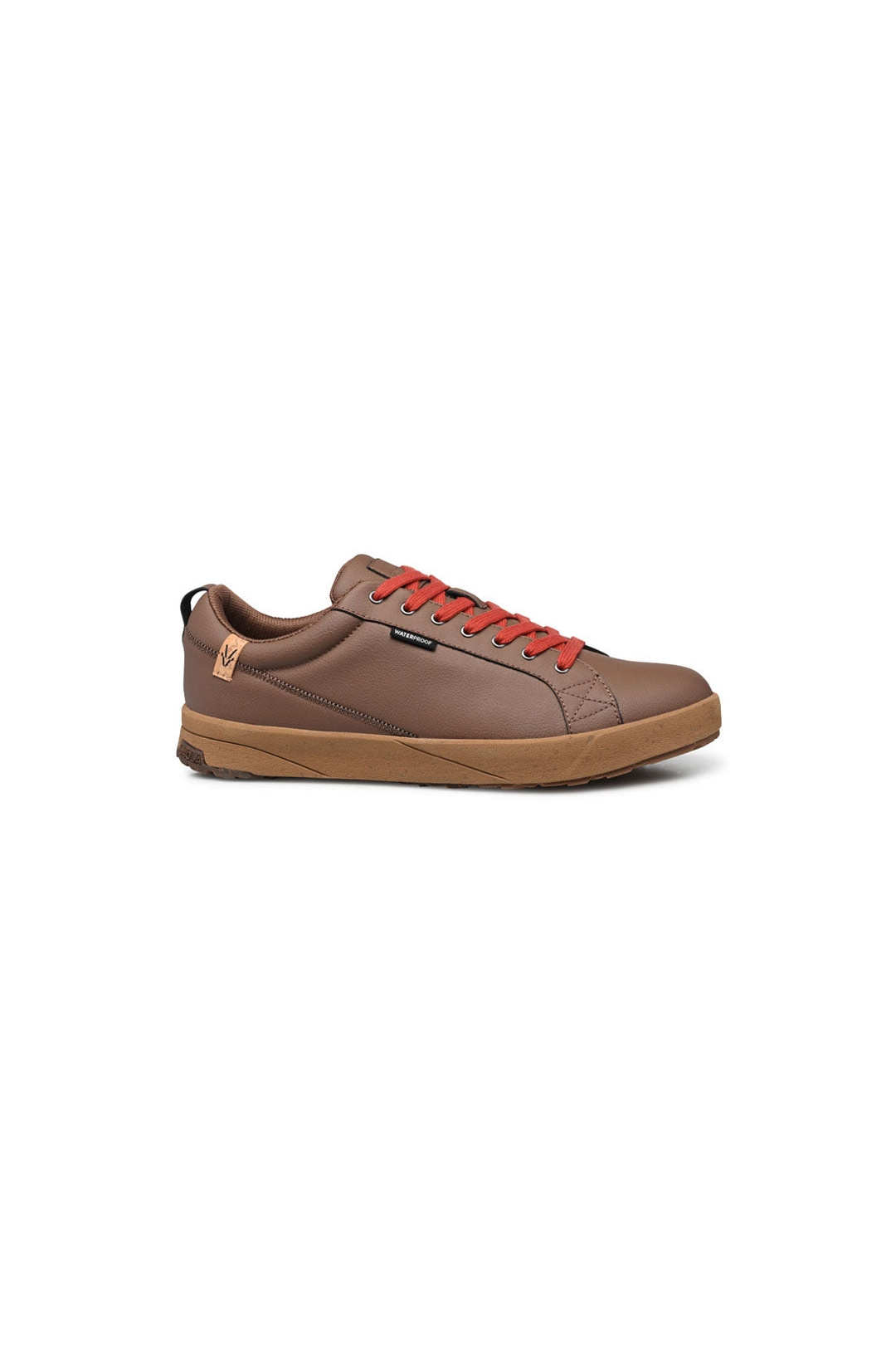 SAOLA mannen vegan Sneakers Heren Cannon Waterproof 2.0 Chocolade
