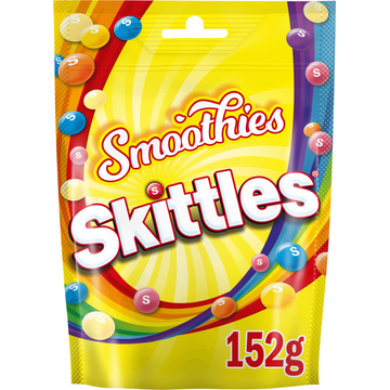 Skittles Smoothies vegan snoepjes 152g bij Jumbo
