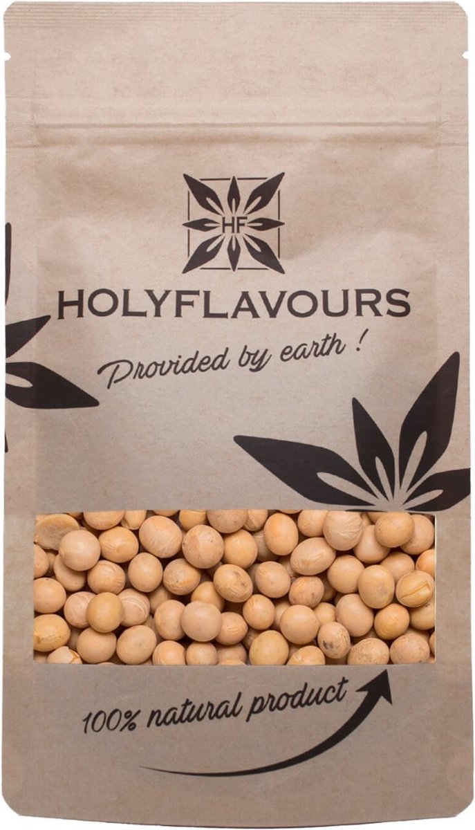 Sojabonen Ongepeld - 100 gram - Holyflavours