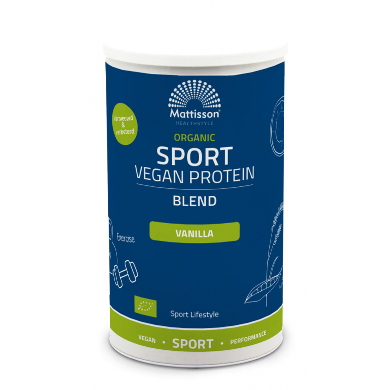 Sport vegan protein - Vanille - 500 gram