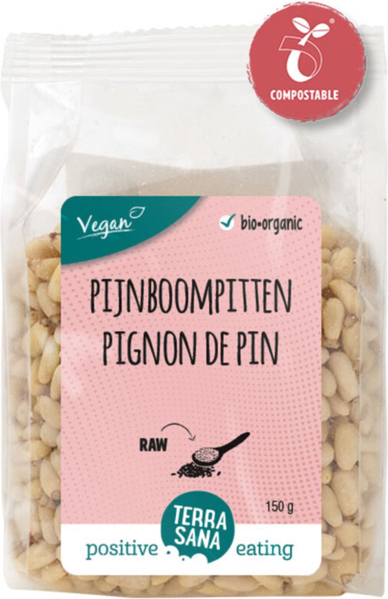 Terrasana Pijnboompitten - 150 gr