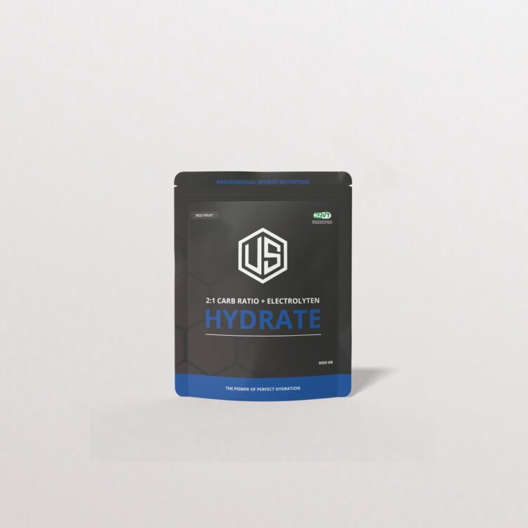 Ultimate Shape - Hydrate, Red Fruit - NZVT - Dopingvrij - elektrolyten - 2:1 carb ratio + elektrolyten - koolhydraten