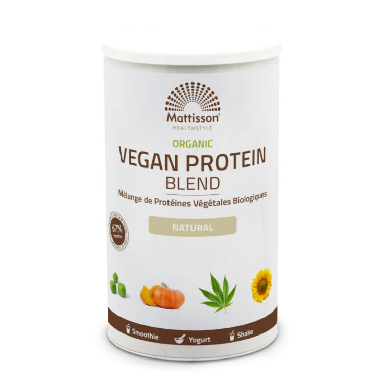 Vegan protein blend - natural - 400 gram