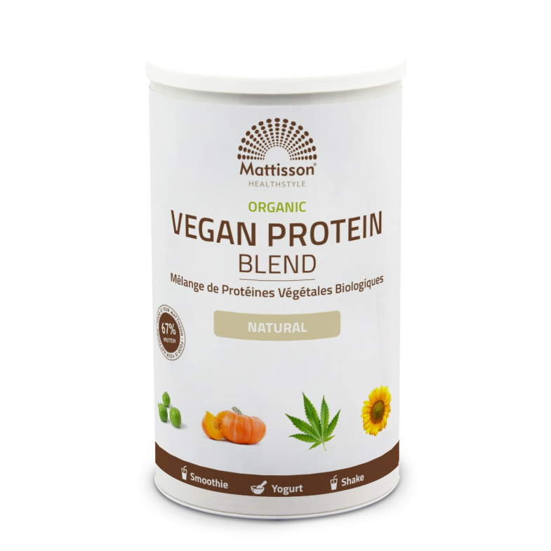 Vegan protein blend - natural - 400 gram