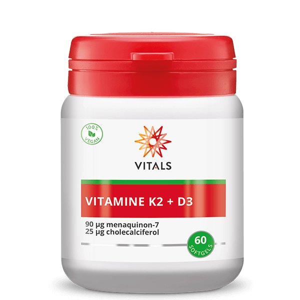Vitamine K2 + D3 Vegan - 60 Softgels