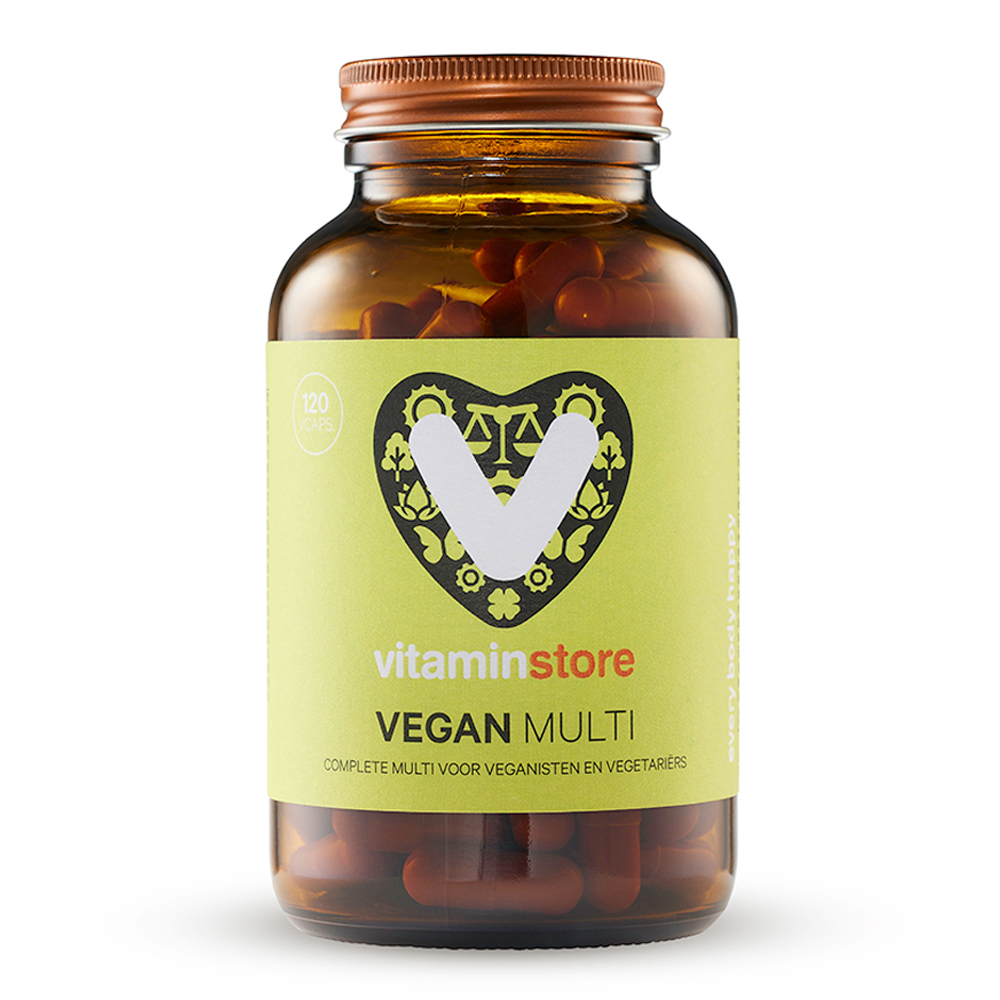 Vitaminstore - Vegan Multi (multivitamine) - 120 vegicaps - Vitaminstore