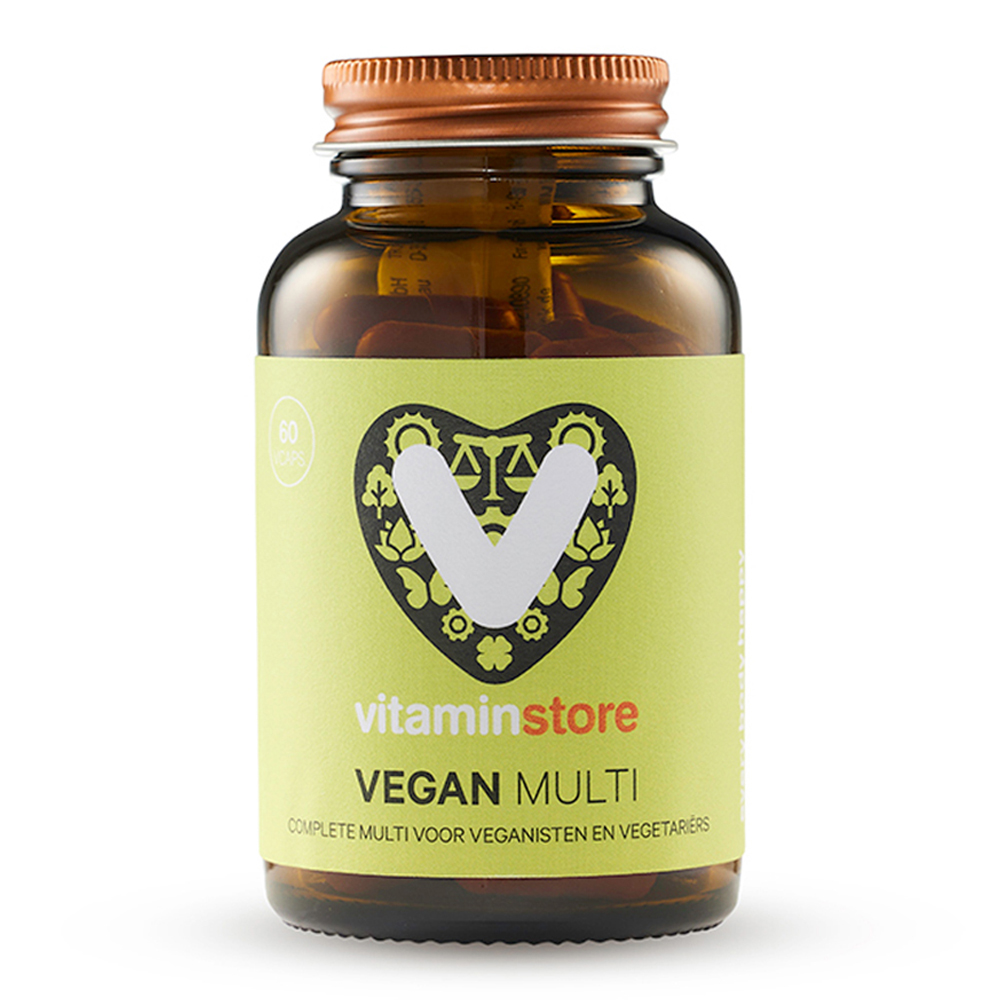 Vitaminstore - Vegan Multi (multivitamine) - 60 vegicaps - Vitaminstore