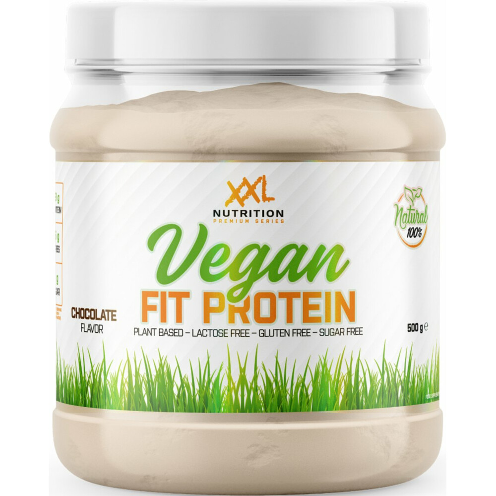 XXL Nutrition Fit Protein Vegan Chocolade 500 gr