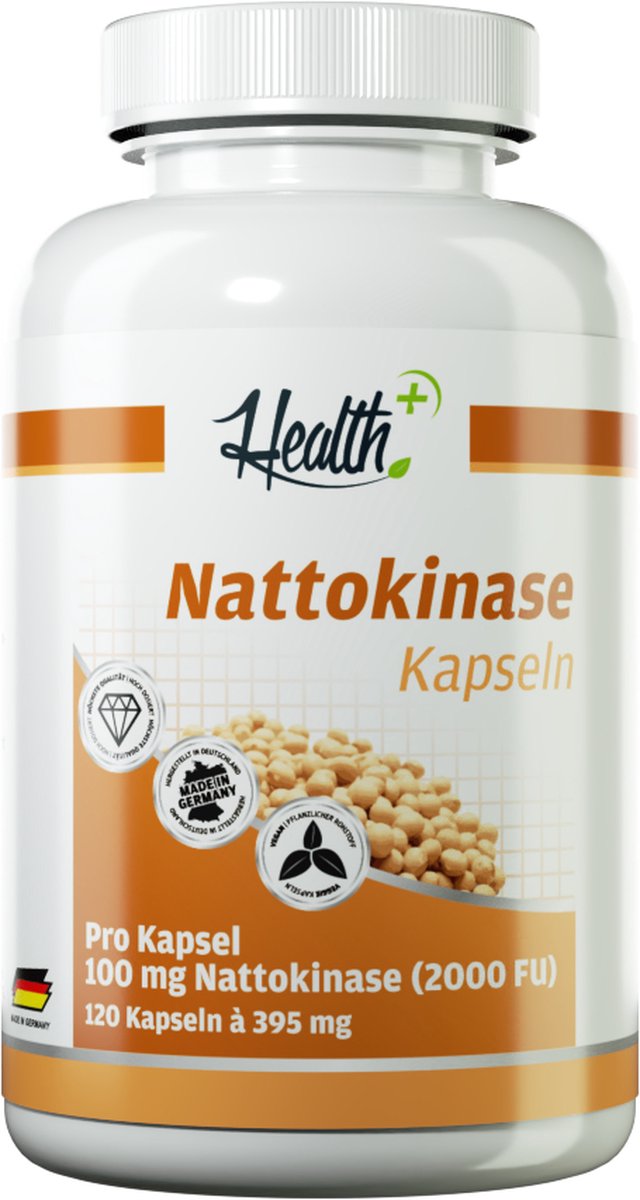 Zec+ Health+ Nattokinase (120) Unflavored - Vitaminen, mineralen & gezondheid - Enzymen