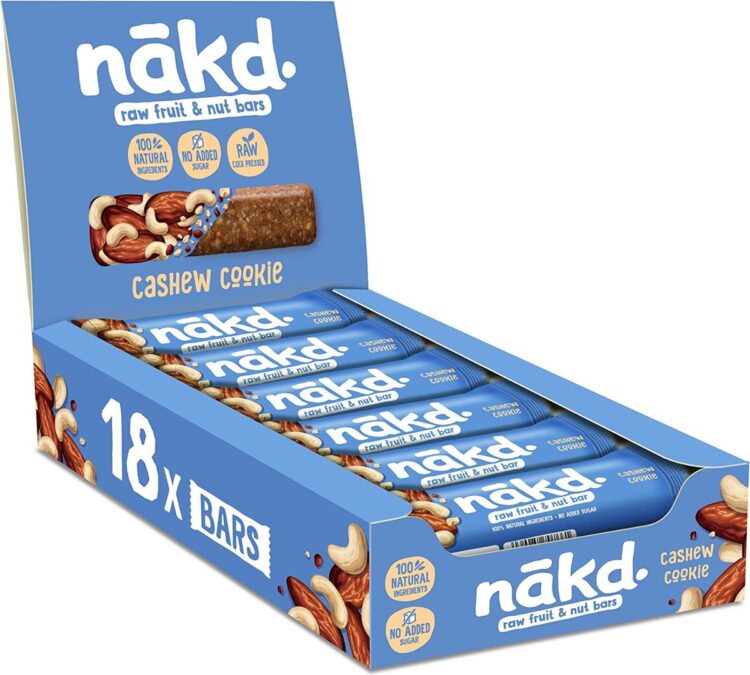 nãkd. fruit- en notenreep Cashew Cookie - 18 repen