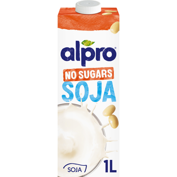 Alpro Sojadrink Zonder Suikers Houdbaar 1L bij Jumbo