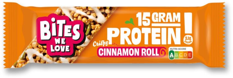 BitesWeLove Protein Bar Cinnamon Roll 6*12*50g