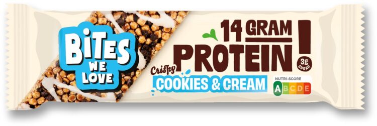 BitesWeLove Protein Bar Cookies Cream 6*12*50g