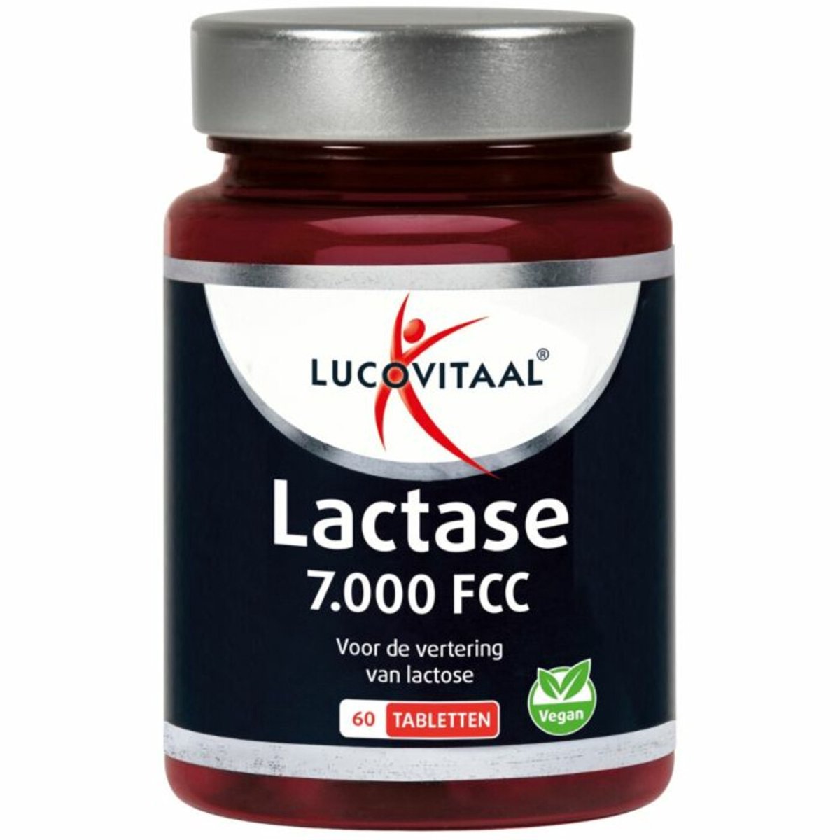 Lucovitaal Lactase 7000 FCC - 2 x 60 tabletten - Voordeelverpakking