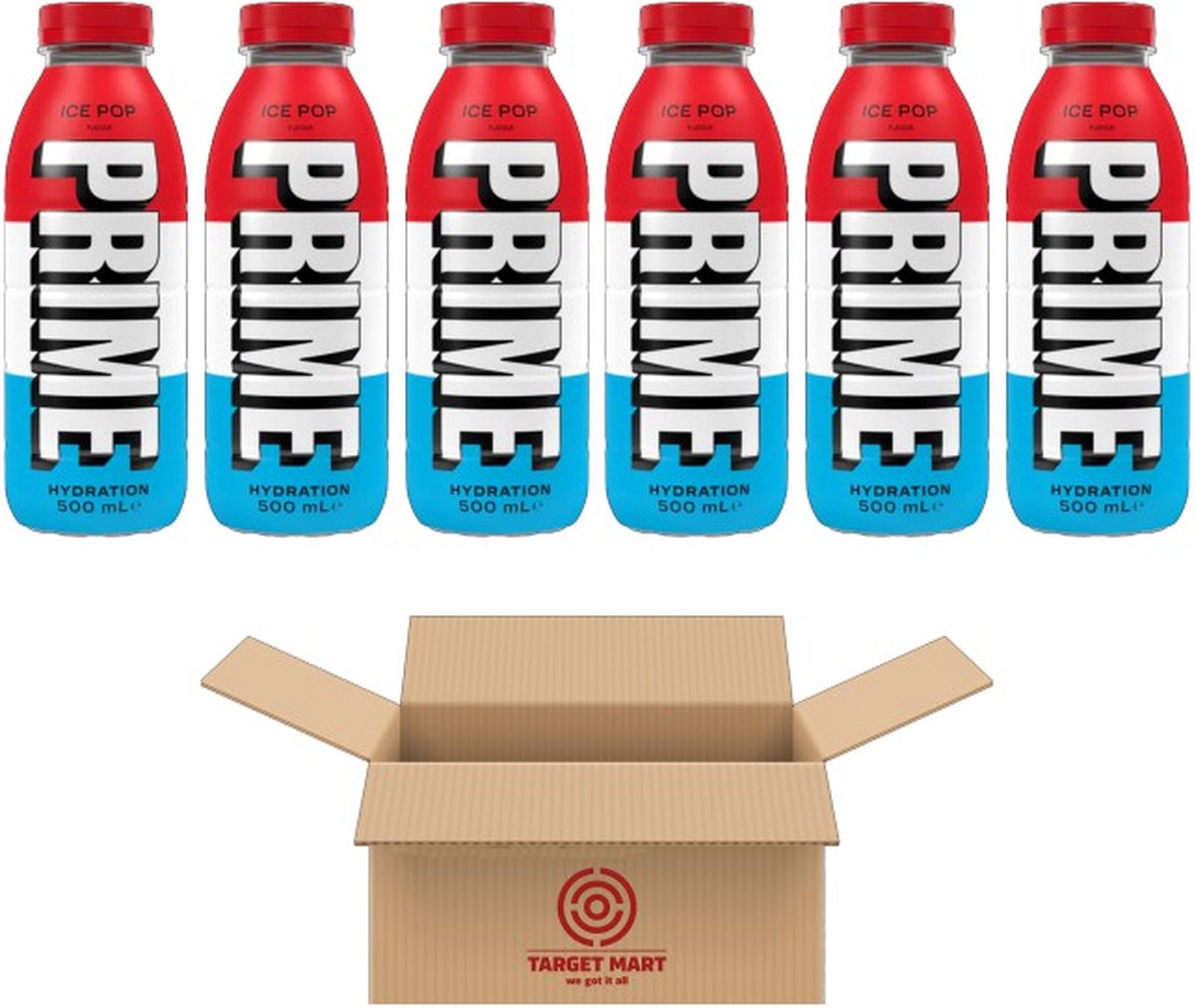 Prime Hydration Drink Ice Pop (UK)(6x500ML)