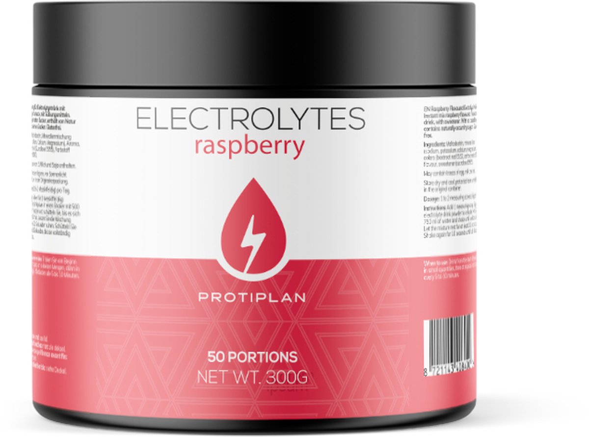 Protiplan - Elektrolyten Raspberry - 300 g - Supplement