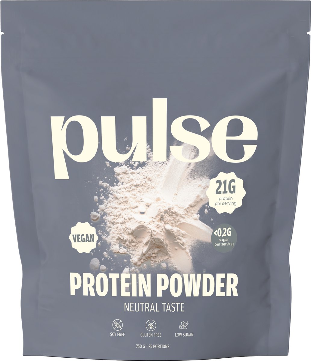 Pulse Protein - Protein powder Nature - Vegan - Eiwip poeder - Eiwitshake - 750g