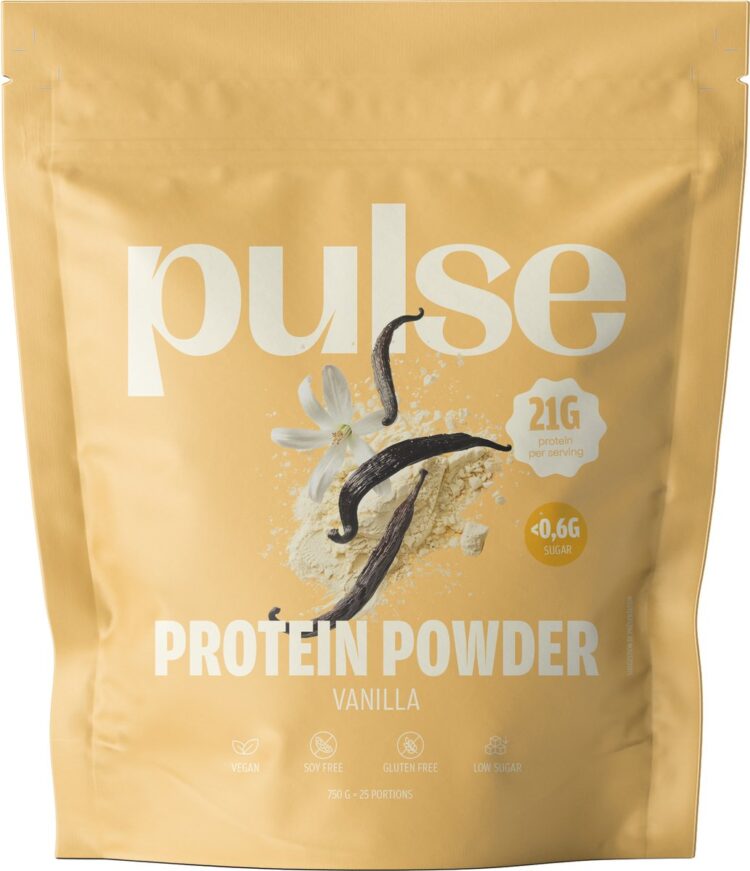 Pulse Protein - Protein powder Vanilla - Vegan - Eiwip poeder - Eiwitshake - 750g