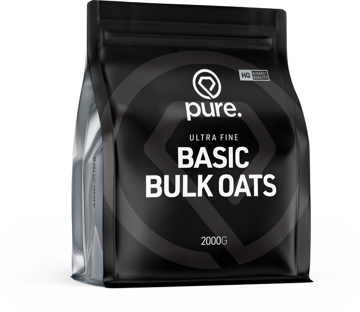 Pure. Basic Bulk Oats - 1500gr - complexe koolhydraten - havermout - eiwit oats - vezels - vegan