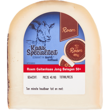 Roem Geitenkaas Jong Belegen 50+ bij Jumbo