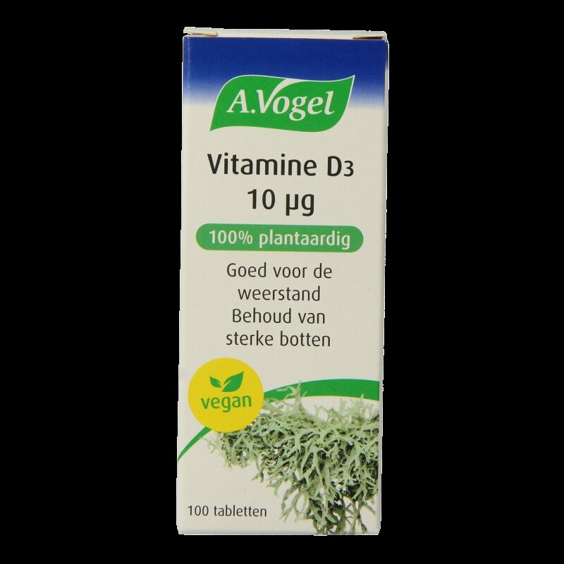 A Vogel Vitamine D3 10ug 100 Tabletten