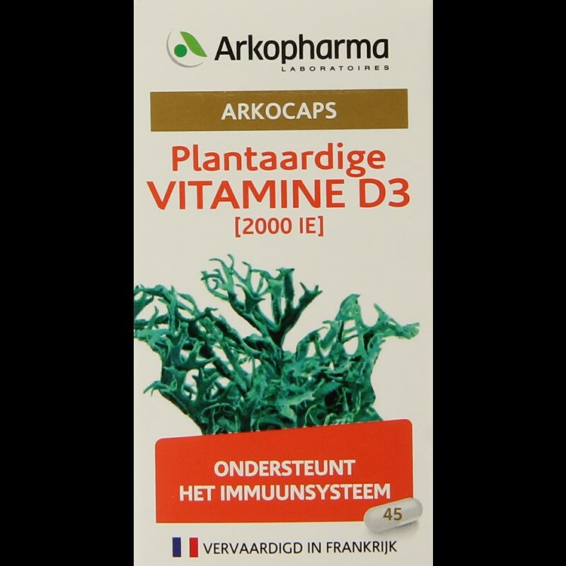 Arkocaps Vitamine D3 2000IE vegan 45 Capsules