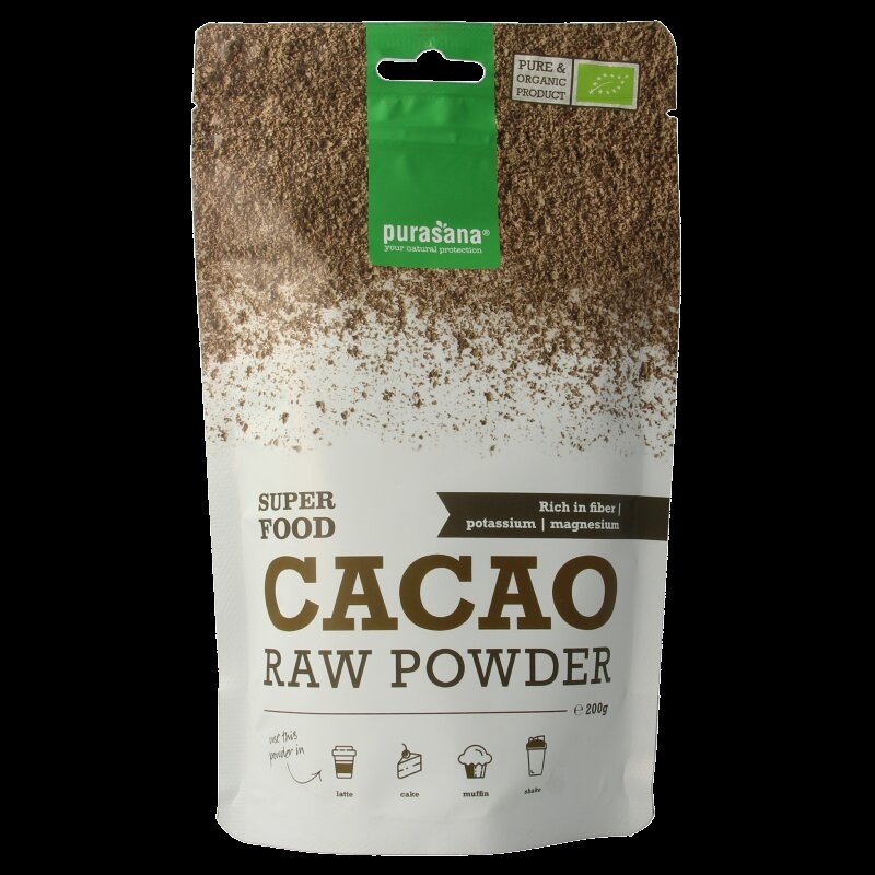 Cacao poeder vegan bio 200 Gram
