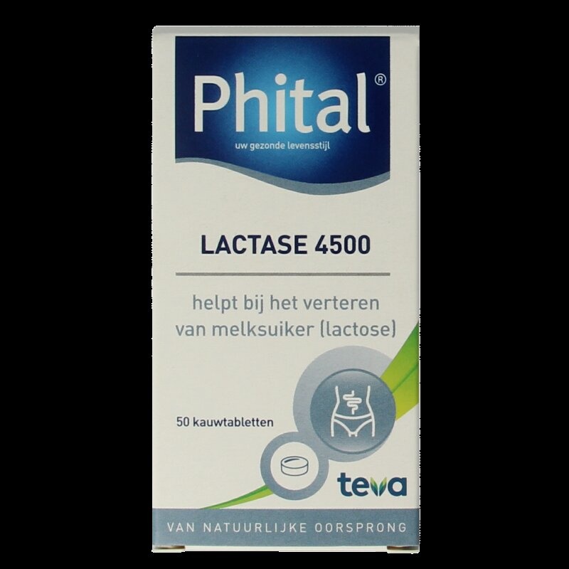 Lactase 4500 50 Kauwtabletten
