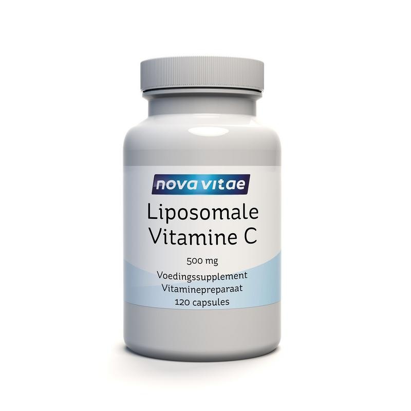 Nova Vitae Liposomaal vitamine C capsules 120 Vegetarische capsules