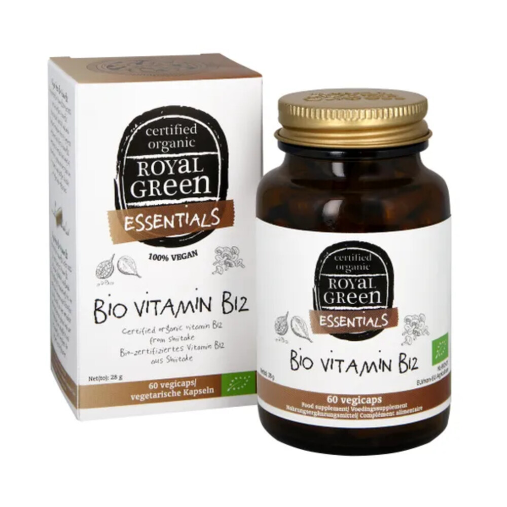 Royal Green Vitamine B12 Biologisch 60 vegacapsules