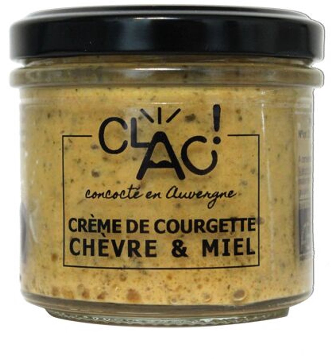 Trio Crème Courgettes, Geitenkaas & Honing - Vegetarisch - 3 × 100 ml - Ambachtelijke spread uit Frankrijk - 100% natuurlijke ingrediënten
