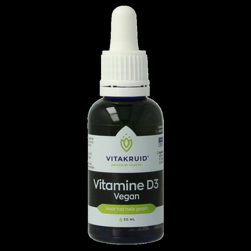 Vitamine D3 Vegan Vitashine 5 mcg per druppel 30 Milliliter